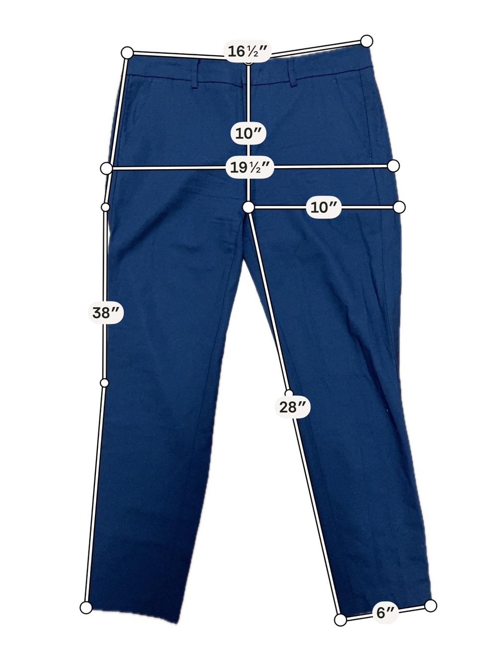 Vince Women's Deep Navy Wool Straight-Leg Pants